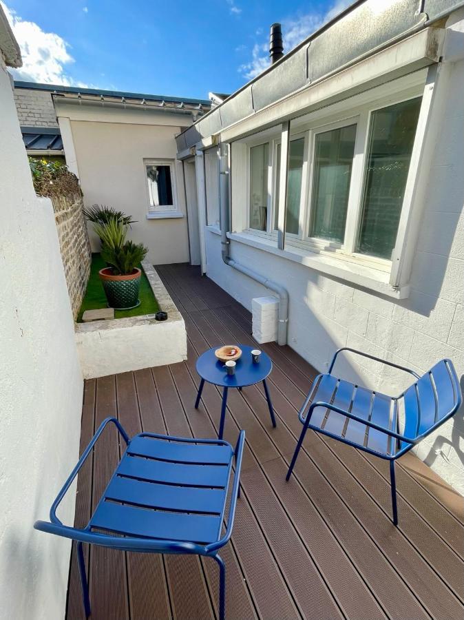 Soleil Levant - T2 Avec Terrasse Proche Gare Amiens Esterno foto