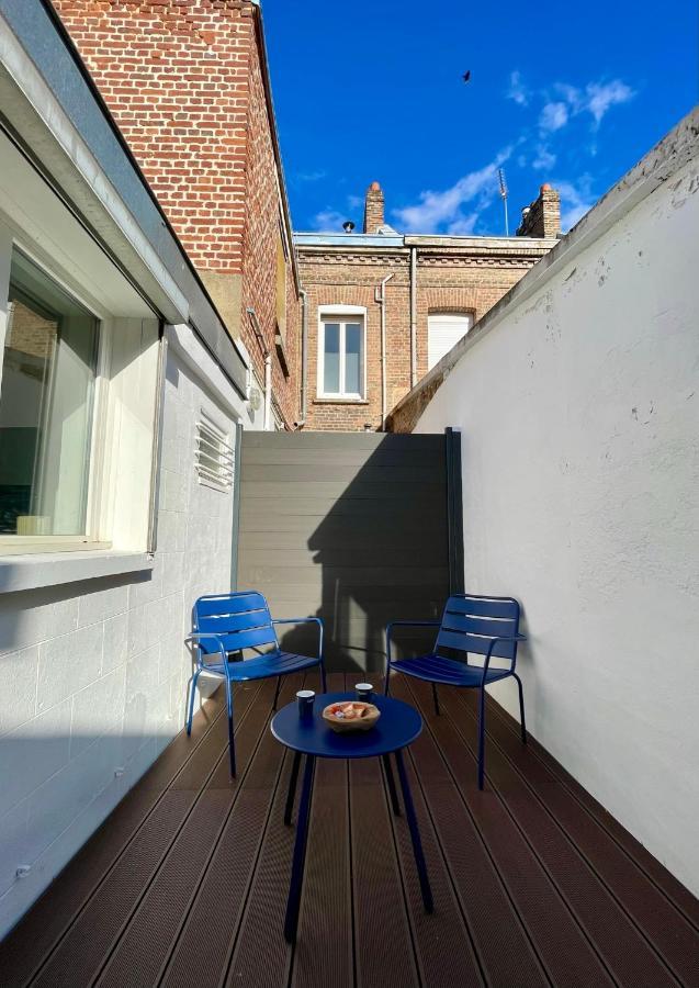 Soleil Levant - T2 Avec Terrasse Proche Gare Amiens Esterno foto