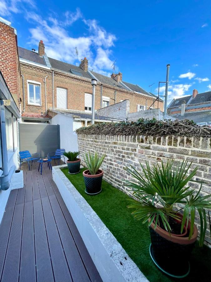 Soleil Levant - T2 Avec Terrasse Proche Gare Amiens Esterno foto